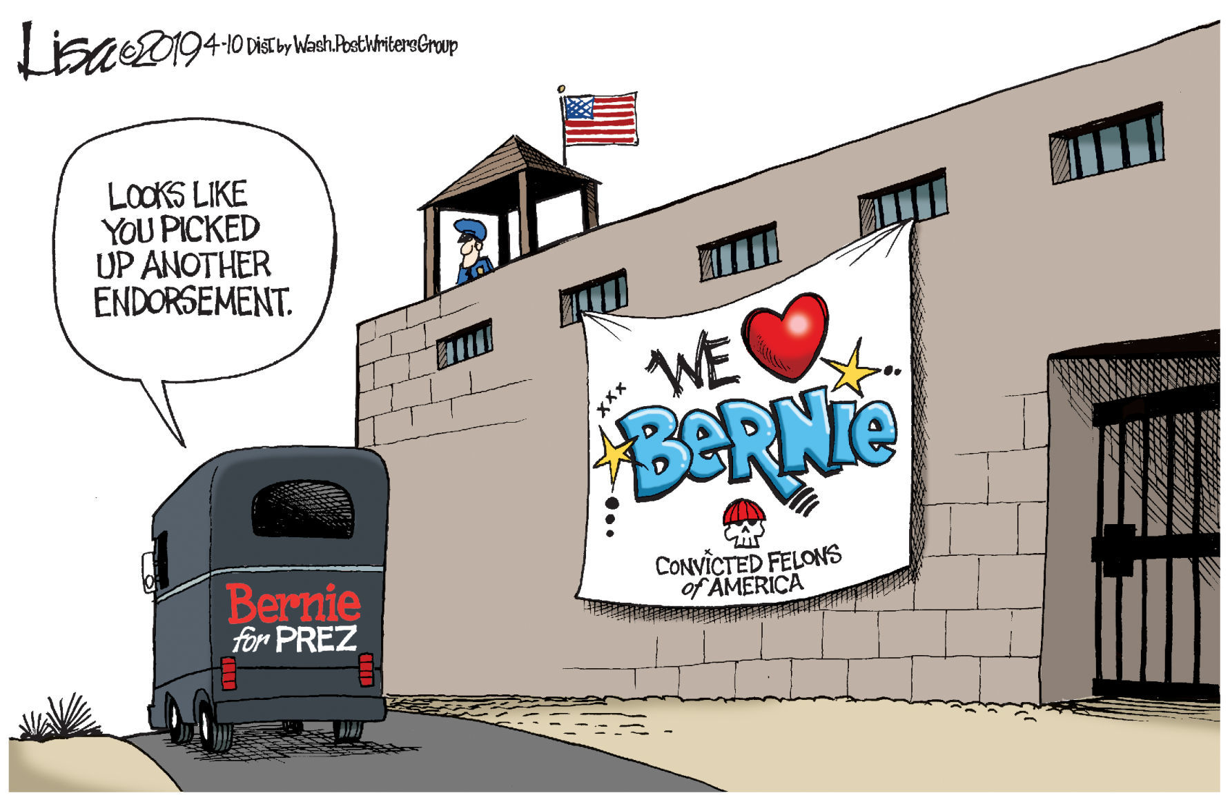 Lisa Benson cartoon